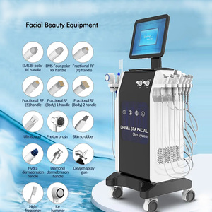 15 in 1 Hydra Dermabrasion <b>Machine</b> Oxygen Facial Peel Face Lift Water Skin Rejuvenation Device for Professional Salon Spa - Product Image 2