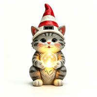 Sculpture de gnome solaire en résine, peinte à la main, statue artistique de jardin, décoration intérieure/extérieure pour la maison, Thanksgiving, Nouvel An