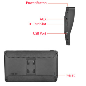 HD <span class=keywords><strong>7</strong></span> inch tất cả-trong-một hệ thống GPS cảm ứng vòng lặp ghi âm đảo ngược máy ảnh MP3/Wifi tính năng điều hướng cho nâng cao kinh nghiệm xe - Product Image 4