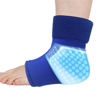 Compresse de gel réutilisable pour le talon, les blessures à la cheville et au pied, soulagement rapide de l'arthrite et de la fasciite plantaire, compresses chaudes/froides