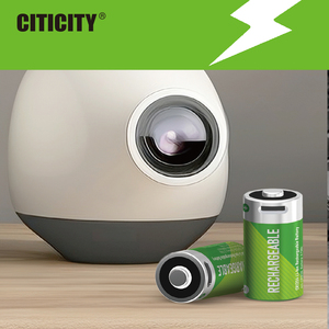 CITICITY C123A Batteries rechargeables USB 16340 LiNiMnCoO2, lot de 4, 2590mWh, 3V, 1200+ cycles de vie, pour jouets et véhicules électriques - Product Image 3