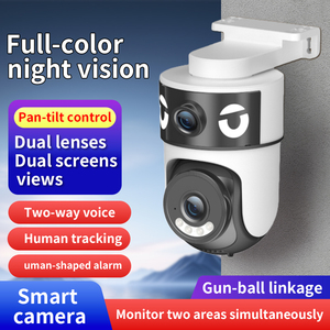 Cámara de Seguridad para el Hogar, Doble Lente, Tipo Bala, PTZ, 3MP, WIFI, CCTV, <span class=keywords><strong>360</strong></span> Grados, Seguimiento Automático, Alexa, Cámara IP - Product Image 3
