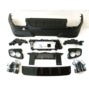 Kit de diffuseur arrière style GLC43 pour <span class=keywords><strong>Mercedes</strong></span>-Benz <span class=keywords><strong>GLC</strong></span> <span class=keywords><strong>Coupé</strong></span> C254 <span class=keywords><strong>2023</strong></span>+ avec embouts d'échappement ronds quadruples - Product Image 1