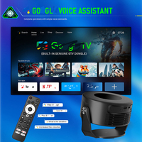 Projecteur de Cinéma Android Topleo à Ultra Courte Focale Hy300 Max, Mini Projecteur Intelligent Portable 4K