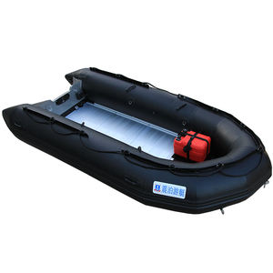 Bateau de pêche sportive gonflable pliable en PVC/Hypalon en gros, bateau à ponton <span class=keywords><strong>Zodiac</strong></span> à dérive, 400 CE, capacité de 8 personnes, léger - Product Image 2