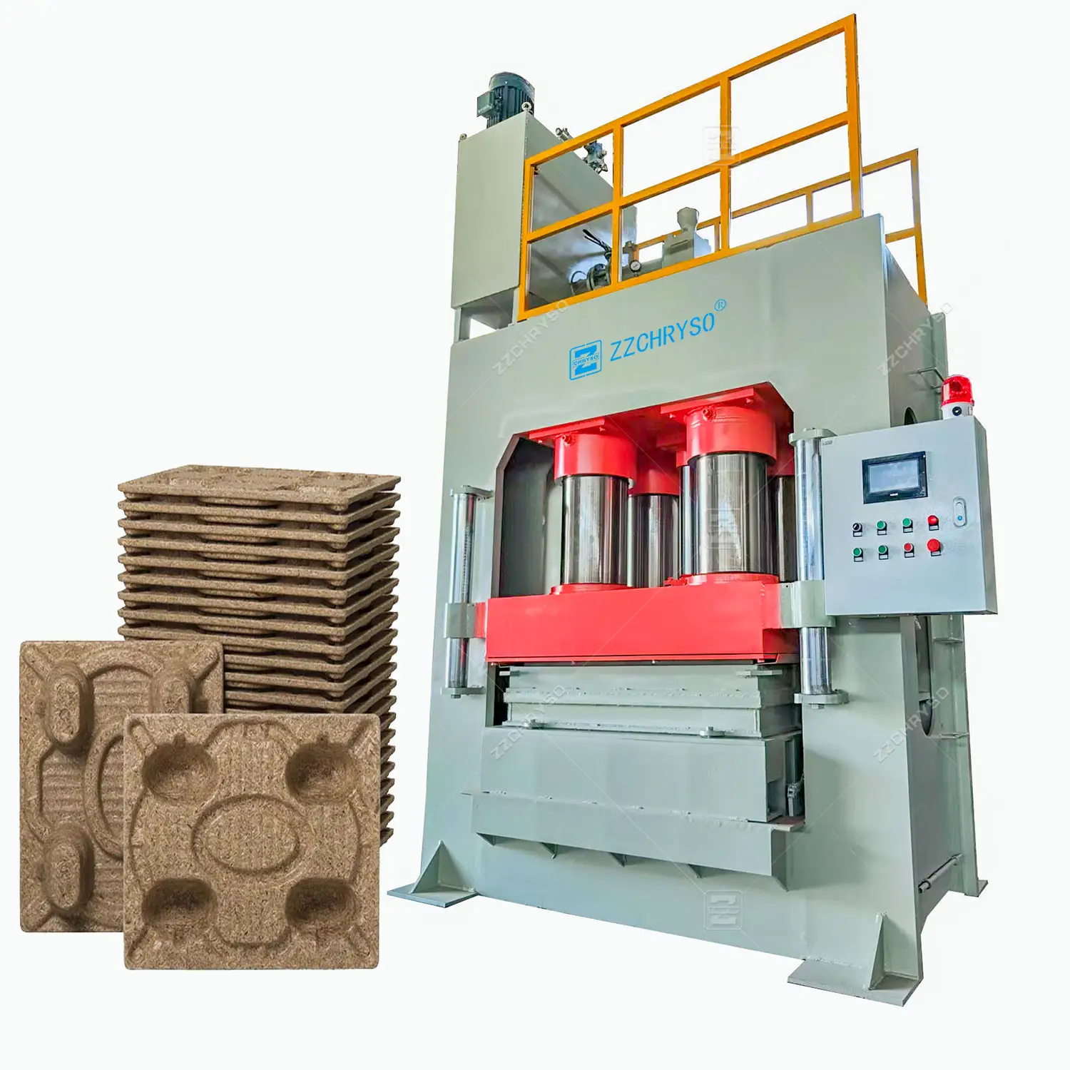 Factory price full automatic wood pressed pallet making machine