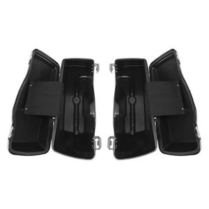 1994년부터 2013년까지 할리 투어링 로드 글라이드 모델에 적합한 블랙 하드 새들백 - Product Image 5