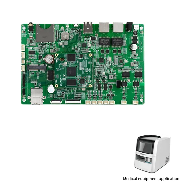 Qiyang N-X-P I. Mx 8M Mini 4 * Rs232, 2 * Uart Debug Ontwikkeling Ingebed Open Linux Single Board Arm Met Wifi Android