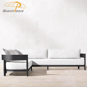 Mobilier de jardin Design simple extérieur classique métal luxe 5 <span class=keywords><strong>places</strong></span> <span class=keywords><strong>fauteuil</strong></span> canapé aluminium ensemble de canapé - Product Image 5