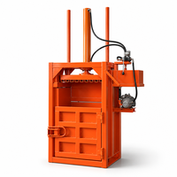 Presse à balles hydraulique verticale économique et facile à utiliser pour le compactage de déchets de carton et de bouteilles en plastique