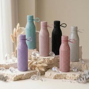 Bouteille isotherme à double paroi de 500 ml, style biberon, avec strass, directement de l'usine, article à fort potentiel de profit - Product Image 5