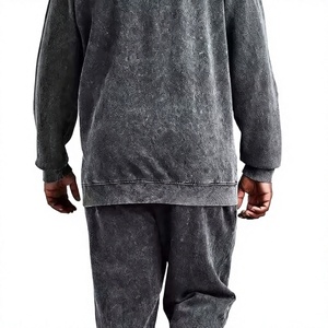 LIME MOON Chándal con Capucha para Hombre, Estampado de Lobo Rojo, Transpirable, Manga Larga, Ropa Casual de Invierno, 100% Algodón, Ligero, Corte Regular - Product Image 5