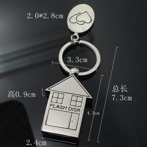 Bất động Sản Nhà hình dạng <span class=keywords><strong>USB</strong></span> 2.0 Ổ Đĩa <span class=keywords><strong>Flash</strong></span> 32GB 64GB Mini <span class=keywords><strong>USB</strong></span> Ổ Đĩa Bút 1GB 2GB 4GB 8GB 16G 32GB 64GB 128GB - Product Image 4