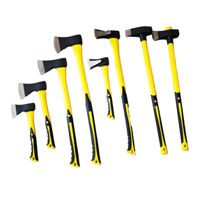 Hache de camping de style allemand de qualité industrielle avec nouvelle poignée recouverte de plastique - Product Image 1