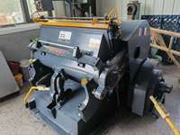 Gebrauchte 99% Neuwertige ML-1200 Flachbett-Stanz- und Rillmaschine für Wellpappe-Kartons