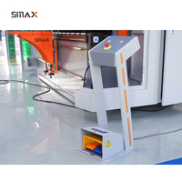 Presse plieuse hydraulique CNC SMAX robuste 6+1 axes avec système S2000 et pompe et engrenage entièrement automatiques