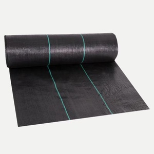 Nouveau 90g 100g PE tissé géotextiles écologique anti-mauvaises herbes jardinage tissu manoir herbe-preuve paillis tissu pour jardin - Product Image 4