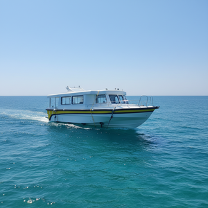 Grandsea Nouveau Bateau Ferry <span class=keywords><strong>de</strong></span> Tourisme et <span class=keywords><strong>de</strong></span> Plongée en Fibre <span class=keywords><strong>de</strong></span> Verre <span class=keywords><strong>de</strong></span> 40 pieds pour <span class=keywords><strong>30</strong></span> <span class=keywords><strong>Personnes</strong></span> avec Moteur Hors-Bord - Product Image 1