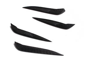 4 pz/set in fibra di carbonio S3 alette paraurti anteriori per Audi S3 <span class=keywords><strong>A3</strong></span> berlina 4 porte <span class=keywords><strong>2014</strong></span> up - Product Image 4