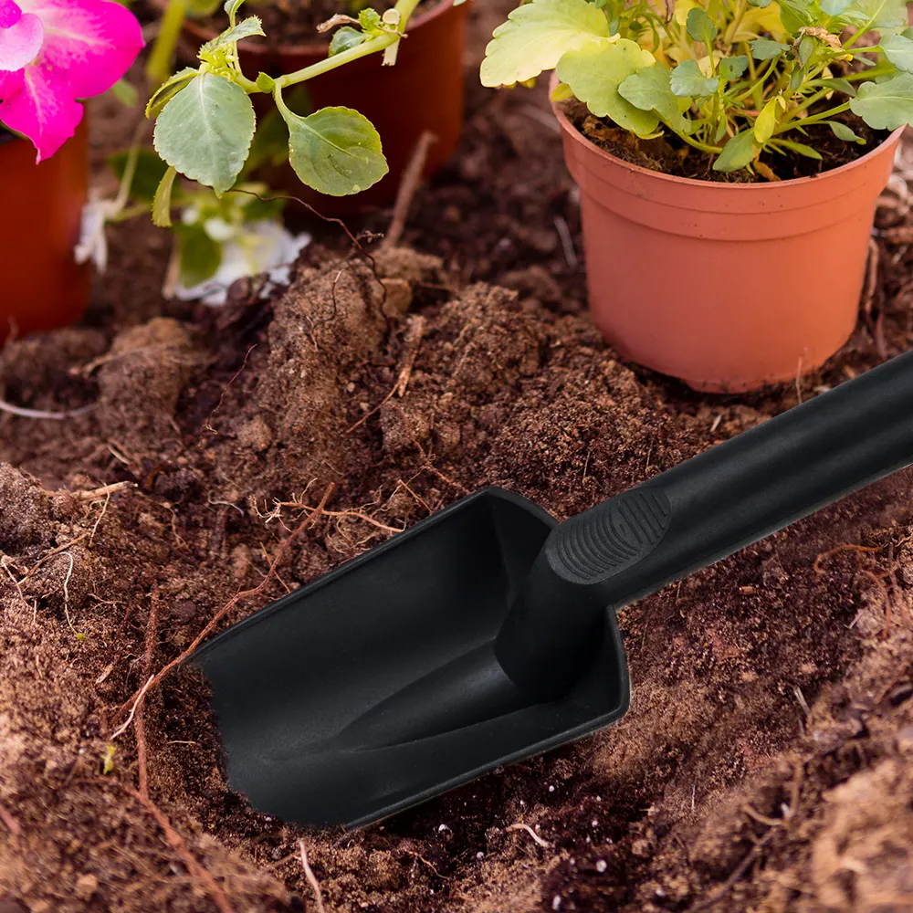 Plastik Mini ev bahçe el düzenlenen Spade kürek mala Scoop aracı toprak kazı dikim ve nakli için