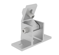Système de fixation de panneaux solaires pour toiture, installation facile, surface galvanisée à chaud, toiture plate en béton