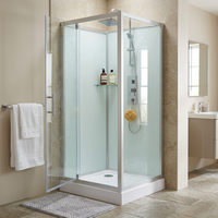 Cabine de douche intelligente à affichage numérique, thermostatique, pour appartement en complexe hôtelier
