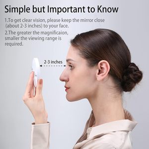 Essential Travel Home Sử Dụng 10X <span class=keywords><strong>Magnifying</strong></span> Trang Điểm Gương Với 2 Cốc Hút Xách Tay Pocket Mỹ Phẩm Cạo Râu Gương Mô Hình Mới - Product Image 6