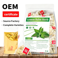 Sachets de plantes chinoises transfrontalières : Camomille, Hibiscus, Lavande, Menthe verte, Chardon-Marie, Curcuma, Cannelle, Gingembre, Fleur de pois papillon, Yerba
