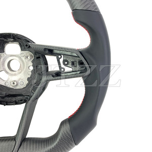 Volant sport en fibre de carbone pour <span class=keywords><strong>Audi</strong></span> A3 RS3 <span class=keywords><strong>A4</strong></span> RS4 A5 RS5 R8 TTS TT TTRS 2018 2020 2021 2022 <span class=keywords><strong>2023</strong></span> 2024 - Product Image 3