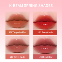 BM Cosmetics Nouveauté Brillant à Lèvres Texturé, 4 Couleurs Haute Brillance, Végétalien et Non Testé sur les Animaux, Repulpant