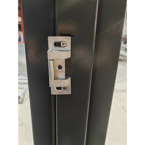 CHANGYI Chambre intérieure commerciale ignifugée d'urgence sécurité industrielle résistant au feu porte en acier coupe-feu avec <span class=keywords><strong>insert</strong></span> en verre - Product Image 4