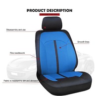 Housses en cuir pour sièges de voiture, Set complet de 10 pièces, bagues personnalisées, décoration de luxe