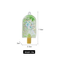 Produit phare : Jouet anti-stress souple en caoutchouc à rebond lent, simulation de bâtonnet de glace, cadeau en gros