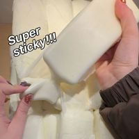 Jouet anti-stress à presser en PU extra-doux, longue bande, à récupération lente, type Mochi, parfait pour la décompression, en forme de pain, Squishy Street