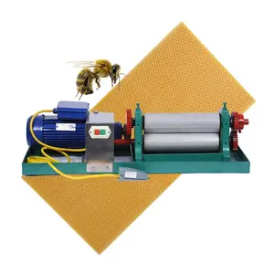 low price manual beeswax foundation machine/bee wax foundation embossing machine/beeswax foundation roller