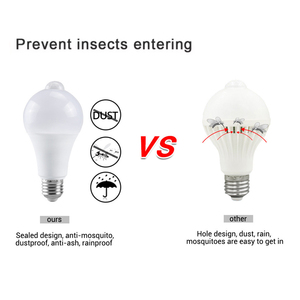 Ampoule LED E27 12W 15W 18W <span class=keywords><strong>avec</strong></span> détecteur <span class=keywords><strong>de</strong></span> <span class=keywords><strong>mouvement</strong></span>, lumière blanc chaud, capteur PIR intelligent, ampoules d'intérieur SMD2835 pour plafond et pièce - Product Image 6
