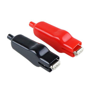 Câbles de test électriques DIY à conducteurs en cuivre gainés, pinces crocodiles double extrémité, isolation PVC, <span class=keywords><strong>220V</strong></span>, usage industriel - Product Image 5
