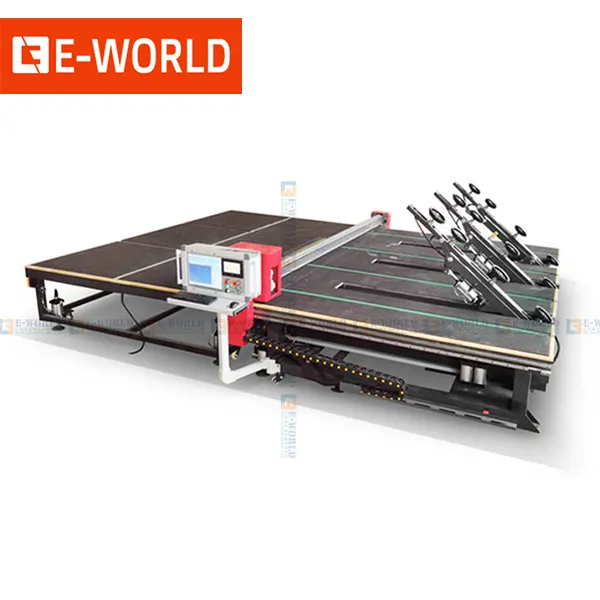 Multi Function High Configuration Three Arms Integrated Automatic Glass Loading Cutting Breaking Machine For Big Glass
