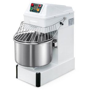 Mezcladora de Harina Industrial Comercial Automática de 20L, Mezcladora de Masa Espiral de Acero Inoxidable para Hacer Pan AS-EZ-092, Gran Capacidad de 20L - Product Image 1