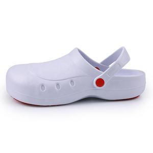 <span class=keywords><strong>Chaussures</strong></span> de travail basses unisexes en EVA blanc, antidérapantes, confortables, imperméables, sans lacets - Product Image 2