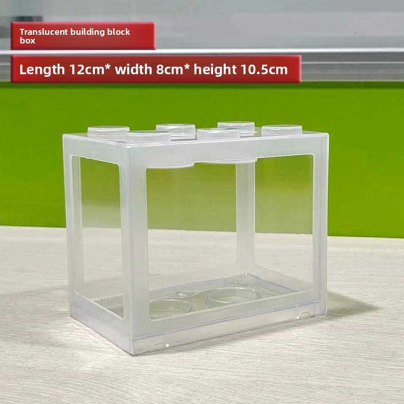 กล่องบล็อกอาคารโปร่งแสง