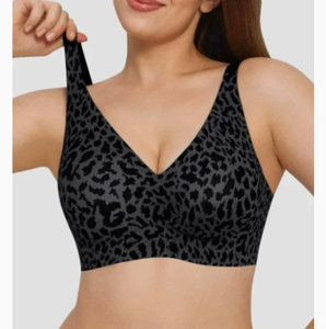 Reggiseno <span class=keywords><strong>push</strong></span>-<span class=keywords><strong>up</strong></span> <span class=keywords><strong>senza</strong></span> cuciture a V profondo da donna, in seta ghiaccio, <span class=keywords><strong>senza</strong></span> ferretto, traspirante, regolabile, per tutti i giorni, casa, sport leggeri - Product Image 5