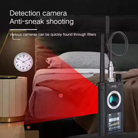 Détecteur de mini-caméra cachée, détecteur de lentille portable, détecteur d'espionnage GSM, détecteur de bug K18S, suivi de signal GPS, suivi de lentille