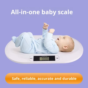 आवश्यक शिशु उत्पादों के रूप में शिशु देखभाल के लिए सटीक वजन ट्रैकिंग के साथ किफायती इलेक्ट्रॉनिक डिजिटल शिशु वजन पैमाने - Product Image 4