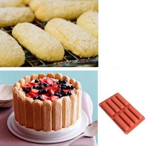 Moule en silicone pliable personnalisé pour barres de chocolat, 8 cavités, forme rectangulaire, pour mousses, bonbons, biscuits, pâtes à sucre, pâtes d'avoine, pâtisseries - Vente en gros - Product Image 4