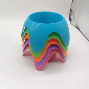 Bandeja de Almacenamiento de Plástico para Vasos de Playa, para Acampar y Hacer Senderismo, con Portavasos y Herramientas - Product Image 1