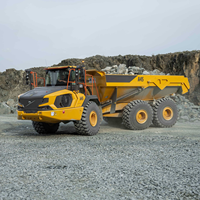 Camion benne minier A45 à carrosserie large, châssis haute résistance, pour mines en ciel ouvert, vente chaude, boîte de chargement personnalisée, directement de l'usine