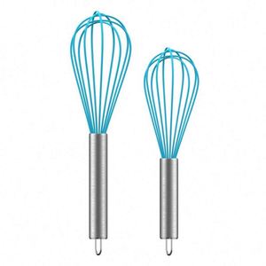 Juego de Batidores de Silicona Antiadherentes y Duraderos, Diseño Ecológico - Product Image 1