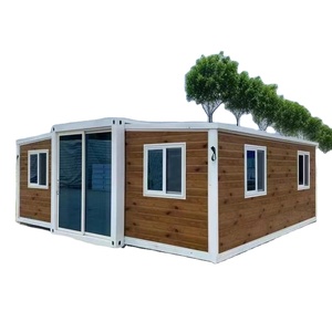 Gran oferta, casa contenedor extensible de 40 pies, casa pequeña modular prefabricada de acero con conveniente panel sándwich - Product Image 3