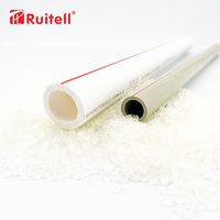 Tuyau d'eau froide PPR 1,6 MPa, durable, à fusion à chaud, module d'élasticité élevé, faible coefficient d'expansion, certifié CE, flexible, durée de vie 50 ans